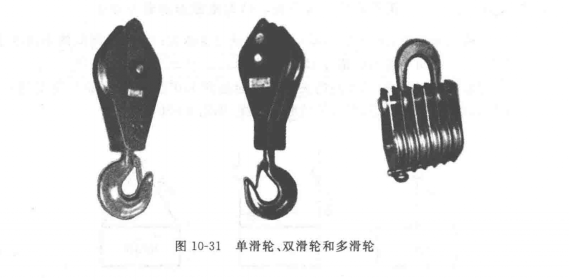 單滑輪、雙滑輪和多滑輪